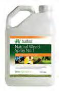 Non-Hazardous (Clean Label) formulation Inactivated on contact with soil no residual build up in profile Visable symptoms of uptake within 3-7 days Pack Size Application Rate Water Volume 5, 20ltr 1.