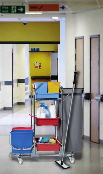 * Contaminated surfaces can serve as reservoirs for cross-contamination to patients** Traditional floor cleaning protocol is to use two mops per room and to change out dirty mop bucket chemicals