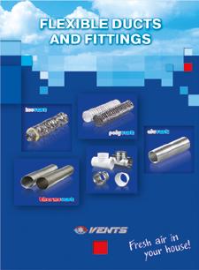 13) Flexible ducts and fittings for ventilation, air conditioning and heating