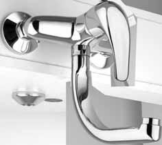 conformado alto 150 mm Single-lever wall-mounted high cast spout kitchen