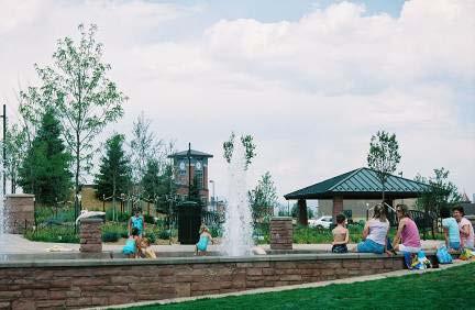 Integrating physical activity in neighborhoods Site Design Civic Center Park, Highlands