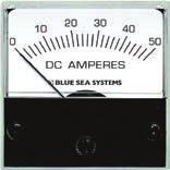 SUBHEAD ANALOG Blue Seas Systems Micro Meters Backlit meter face for low light conditions Separate wire provided for 12 or 24 volt DC connection Height 2.0" (50.80mm) Width 2.0" (50.80mm) Depth 1.