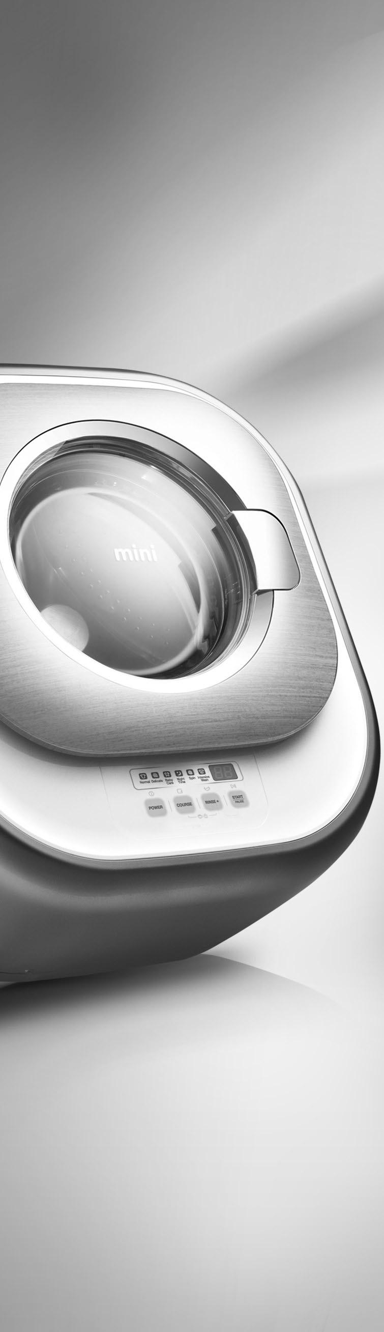 Wall-Mounted Front Load Washer World's First Ever Design mini is a unique home appliance featuring an innovative design and practical functions.