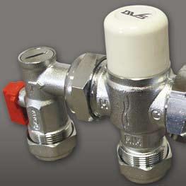 It incorporates a unique purpose-built adjuster key so that standard tools cannot be used by unauthorised persons to change the set outlet temperature.
