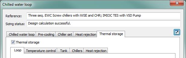 load-curve chiller type is described by the user via any combination of COP values, pump power, and fan power (all or any of which can be included in a composite COP) in the dialog for that type of