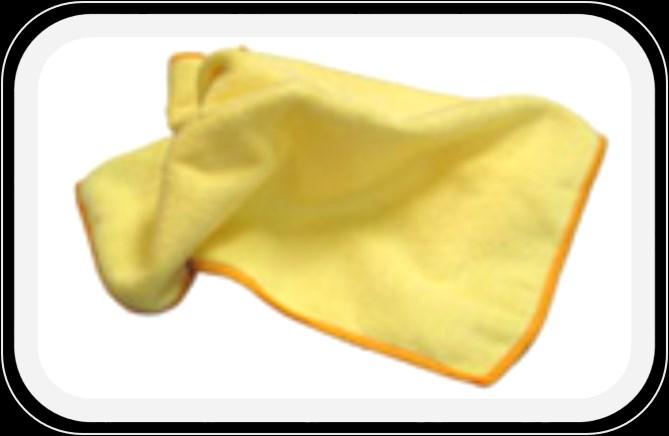 For Urinals and Commodes, The YELLOW microfiber cloth is used wet with disinfectants such as hydrogen peroxide and peracetic acid or quaternary disinfectant cleaners for disinfecting for