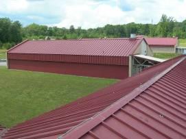 Solar Air Heating Metal Roofs for
