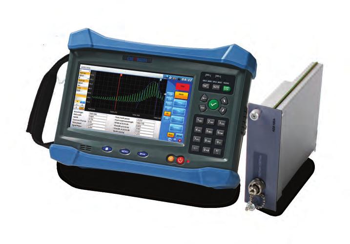 AE8100 Series Optical Spectrum Analyzer Key Benefits The smallest handheld OSA in the industry - less than 3kg Super accurate wavelength resolution, max. FWHM 0.