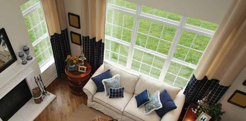 Advanced Window Design The Williamsport can improve the thermal performance in your home and help reduce heating and cooling usage.
