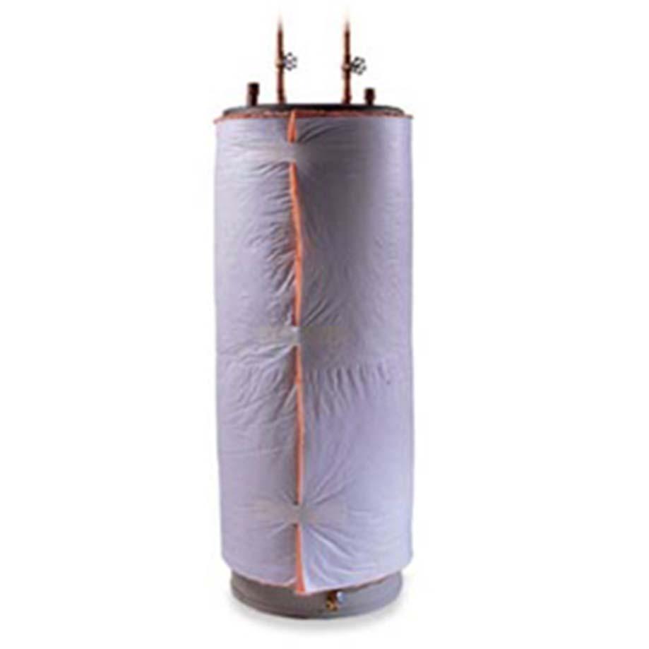 Storage Tank Insulation R 12 blanket required for small water heaters with energy factor (0.