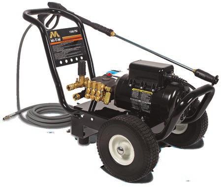 Pressure Washers CD Series Electric Direct Drive Cold Water Pressure Washers MODEL NUMBER PSI GPM HORSEPOWER/MOTOR PUMP SHIP WT. NET WT. LIST PRICE CD-1002-3MUH 1000 2.0 1.5 HP, 120V, 1Ø, 12.