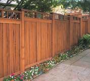 By softening sounds and providing a barrier to wind and sun, a fence can increase the pleasure of outdoor living.