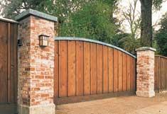 Some gate solutions are basic, blending with a fence or surrounding landscape.