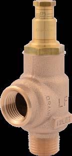 TEMPERATURE & PRESSURE RELIEF VALVES F, FW & FWC COMMERCIAL, INDUSTRIAL The FW and FWC Valves are small, low-cost relief valves suitable for static over-pressure protection.