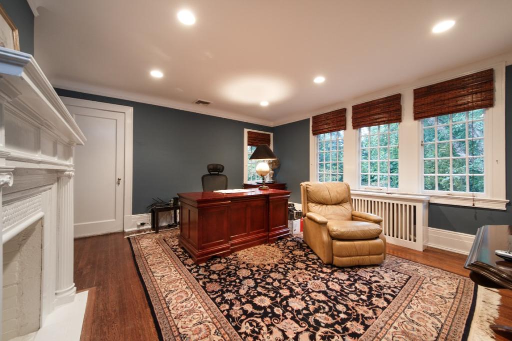 background. A fully quipped Laundry Room and elegant Powder Room complete the first level living space.