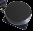 Solar Ventilator -- detachable solar panel (with Square / Round shroud cover)