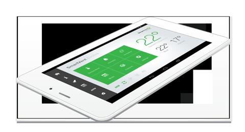 60%. An intelligent tablet based system that lets you control your home s internal climate.