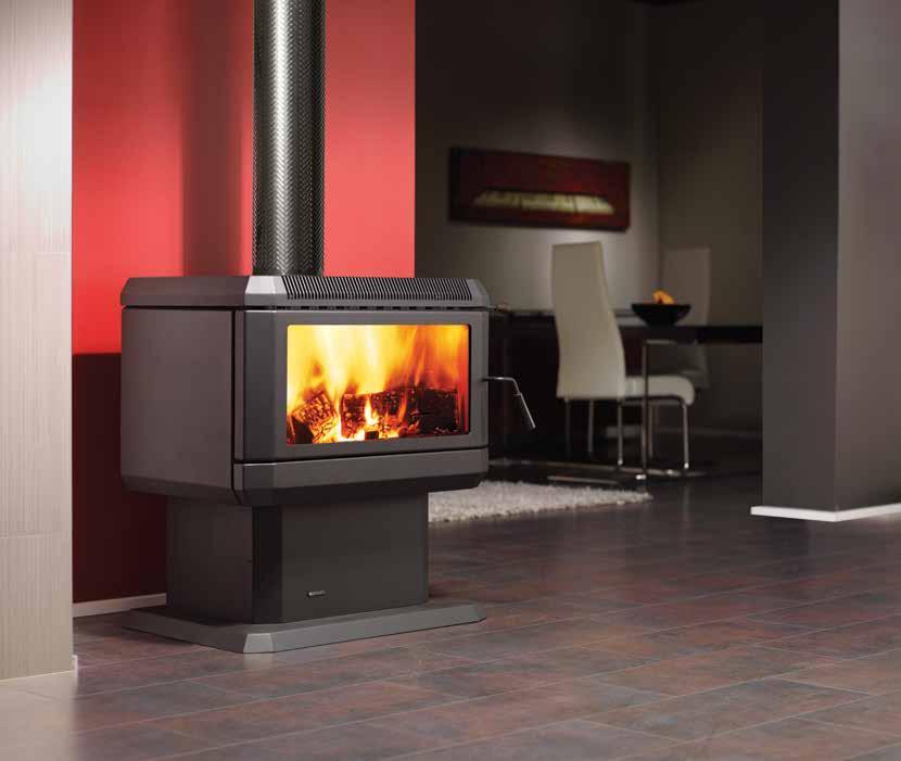 Hume wood fire. Hume Wood Fire The Hume provides a dramatic wide glass view of an incredible fire while warming larger living areas.