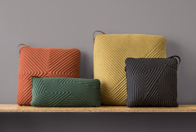 Cushions Design by Allermuir Allermuir s stunning new collection of cushions is a stylish complement to