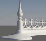 Crestings and finials Crestings and finials are the decorative fittings that run along the top of your conservatory roof.