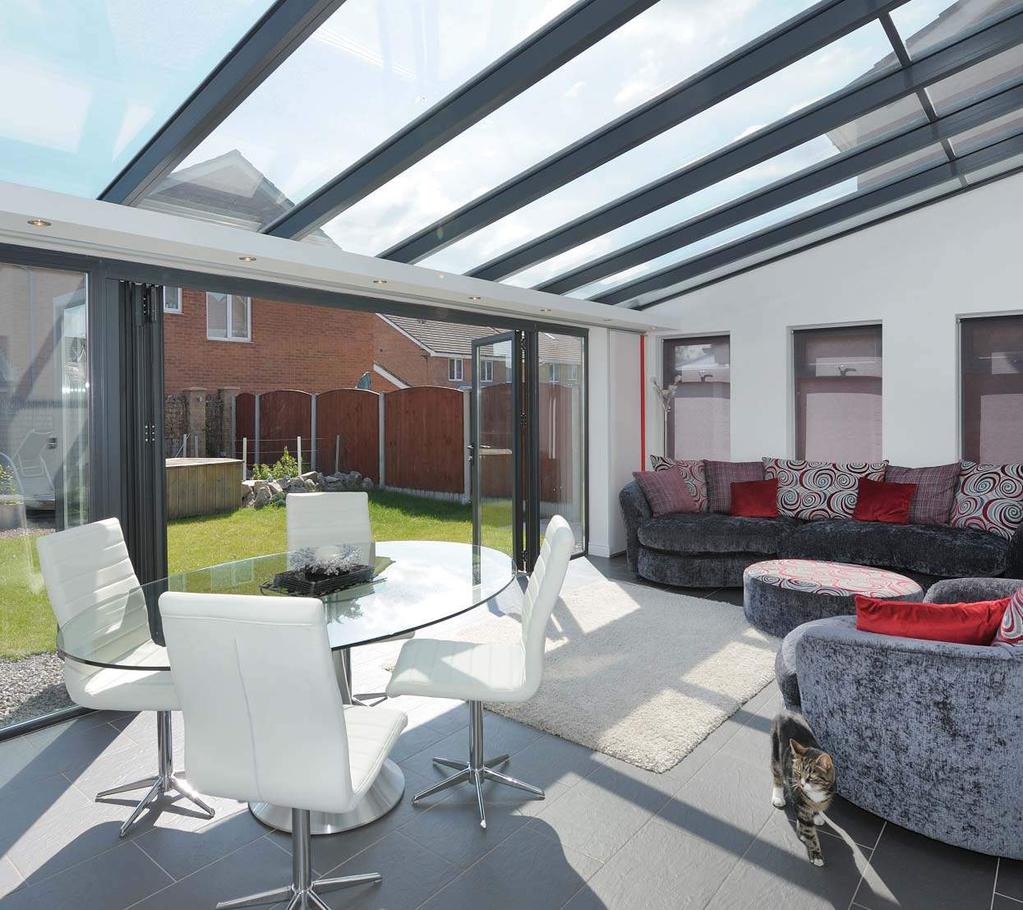 conservatories The lean-to style could be for those who prefer clean understated lines.