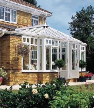 conservatories The larger P&T shapes are perfect as rooms with a dual purpose, such as a lounge/dining area through to a fun family room.