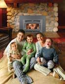 KEEP THEM WARM, KEEP THEM SAFE All Lopi Gas Insert faces come with a built-in ANSI compliant safety screen.