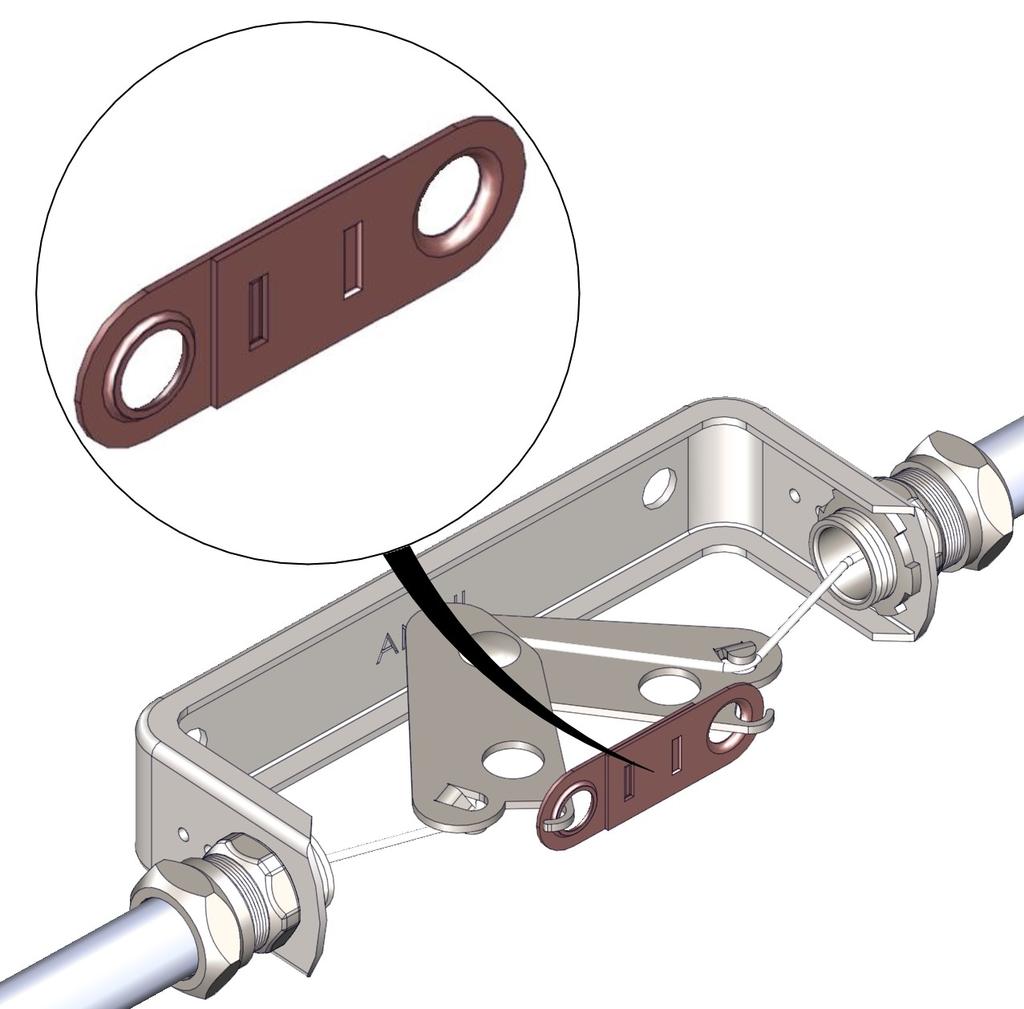 10 INSTALLATION Route detection line to hood Install a fusible link with temperature rating