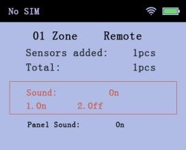 When entering Remote Control Page, page down or up bu on to find out the Zone you want to control. Or you can input the digit on the keypad to find out the zone in a second.