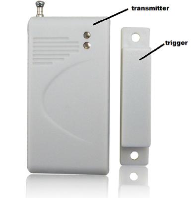 When the two parts of the sensor are extremely close to one another (ideally touching) the sensor is deactivated.