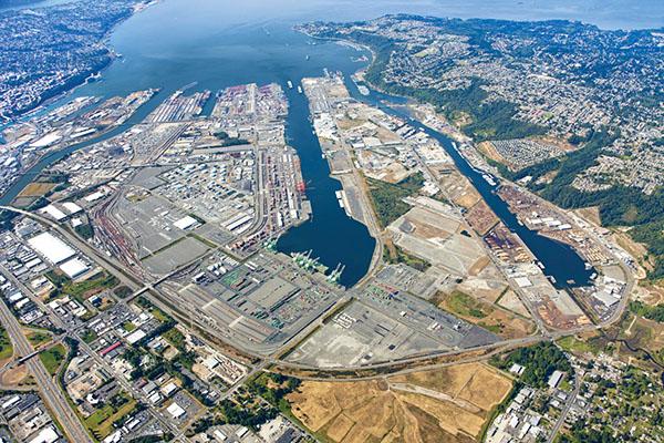 Introduction The Port of Tacoma (Port) is responsible for managing stormwater runoff on over 2000 acres of property designated as heavy industrial maritime.