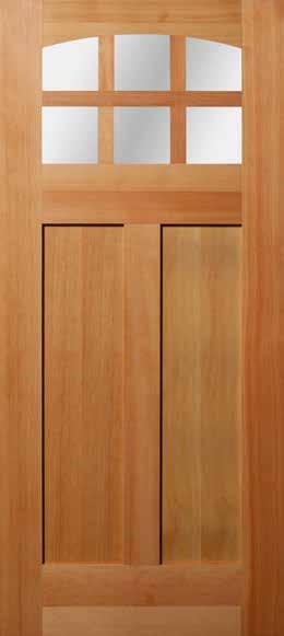 These beautiful custom crafted doors can be hung as single or double entry doors and are
