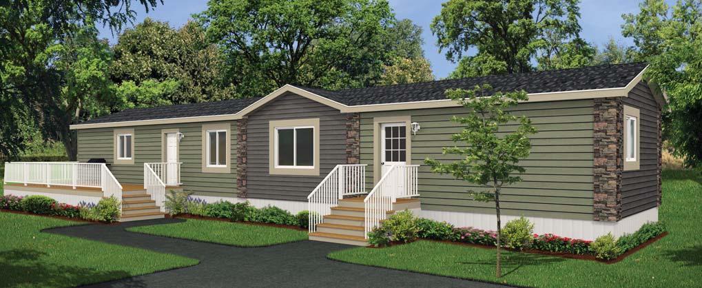16 Wide Homes ML-163 16 x 76 1,216 sq. ft.