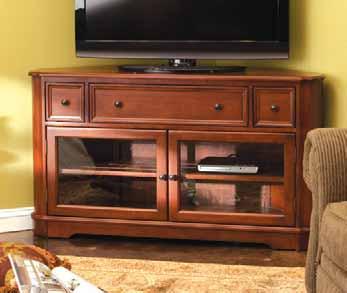 McKenzie Living & Media Room ~ Glazed Antique Cherry or Caffè Finish Our media units are often the focal points in today s panel and most other TVs, these pieces have the features people want for