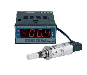 Easidew Online Dew-Point Hygrometer This panel or bench-top display combines with the Easidew Transmitter series offering digital and analog outputs,