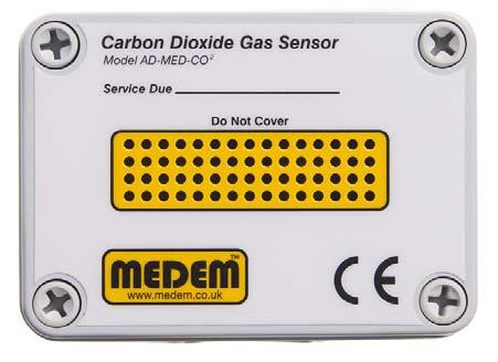 The AGDS-4 gas detection panel has been designed as a compact and versatile system able to accept digital signals from one to four addressable Medem gas detectors.
