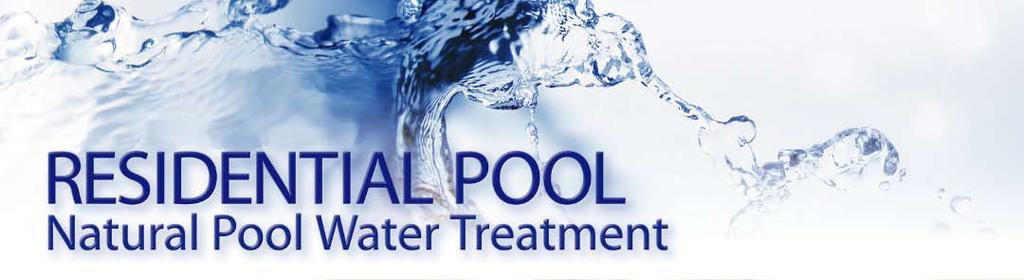 - Residential Pools up to 40,000 Gallons
