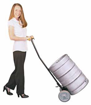 almost any bar Quiet GFCI protected motor helps keep water warm LoSUDS Keg & Pail Cart KP Easily moves beer kegs, stock pots and pails Ergonomically designed