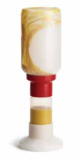 SaferFood Solutions Squeeze Dispensers N20CBBQ BBQ Brush Dispensing System, Includes 20 oz