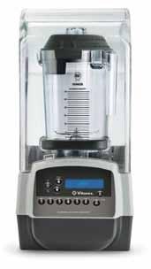 BAR Blenders On-Counter Blending Station Advance Advanced blending technology handles thicker ingredients without overheating Sound-reducing compact cover Clear stackable Advance container 34