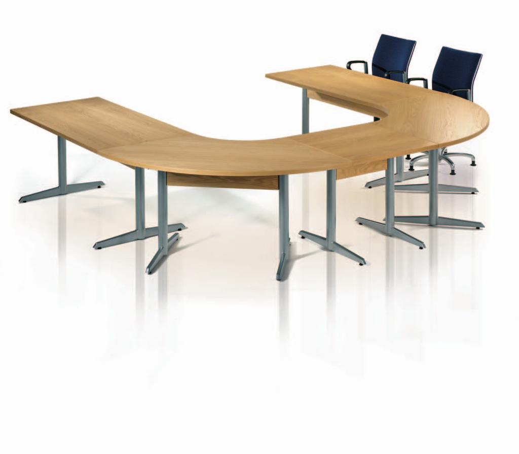 Oak Maple For a more versatile area, modular tables are