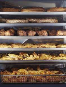The food is loaded and ilevelcontrol monitors every rack individually.
