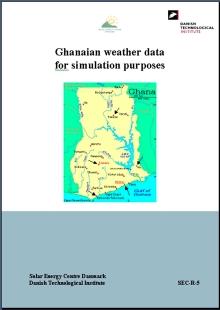 Jensen. S.Ø., 2001. Ghanaian weather data for simulation purposes. Solar Energy Centre Denmark, Danish Technological Institute. ISBN 87-7756-582-7. The report may directly be downloaded from: www.