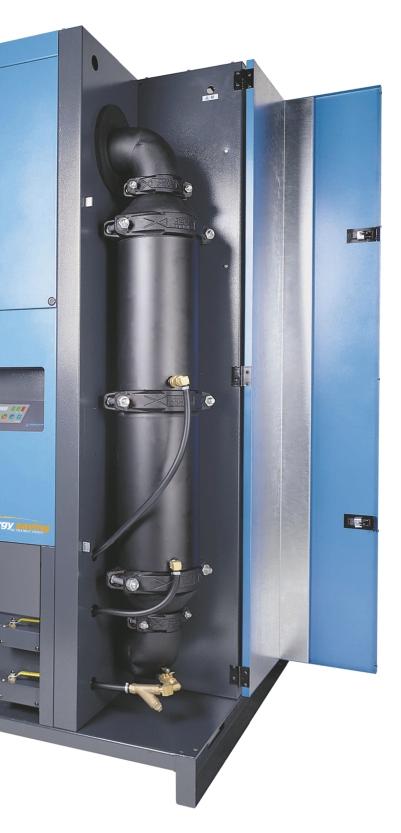 Digital Evaporator Technology embedded in the Digital Evaporator recognises varying heat loads between 0-100%, which result from the ever-changing Air Demand Profiles of compressed air users, and