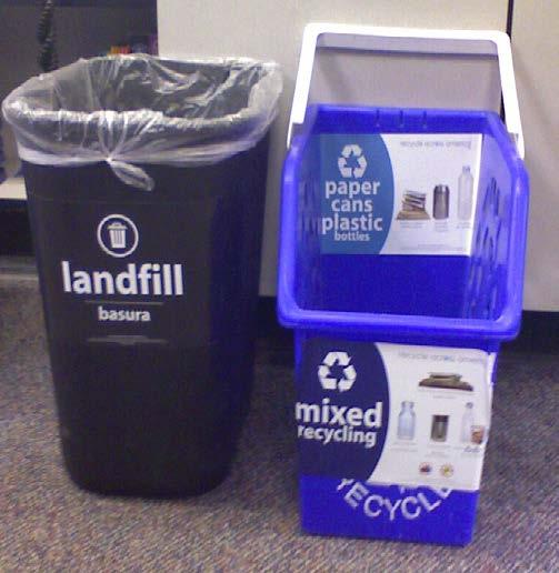 PHASE 1 - STEPS STEP 1 - Set up 1 Recycling Zone in every classroom.