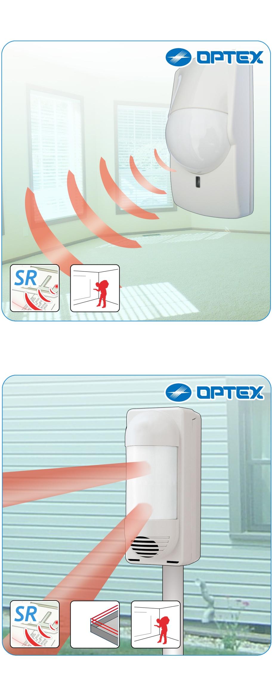 WNX Internal PIR A self-contained battery operated PIR detector suitable for many internal detection applications.
