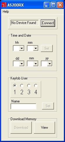 Page 8 Key-fob User 1 is the administrator fob and can be used to add / remove transmitters and delete the alarm memory. Key-fob user 2, 3 