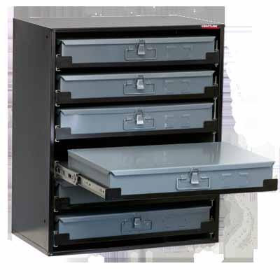 Slide Racks Slide rack cabinets are designed to hold large standard duty, heavy-duty or plastic compartment tray