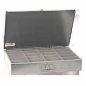 Available in 6 different compartment tray configurations and can be used in all Craftline Service Tray Storage Racks.