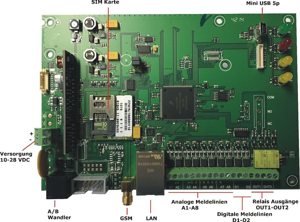 Motherboard connections Ethernet: standard RJ45 CAT5-E connection. Plug the supplied RJ45 cable into the Ethernet port on the AZWG10200-PSTN/IP CONVERTER and connect it to the DSL modem/router.